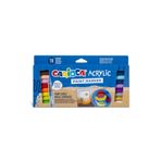 Carioca Akrilik Paint Marker Su Bazlı Fırça Uçlu 18'Li