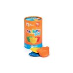 CARIOCA Baby Teddy Crayons Elleri Kirletmeyen Şekilli Mum Boya Seti 12'li Kalemlik Hediyeli