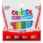Carioca Birello Çift Taraflı Yıkanabilir Keçeli Kalem 24 Renk 1 ADET İtalya Menşeli
