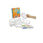 Carioca Boyanabilir Hayvanlar Bebek Puzzle