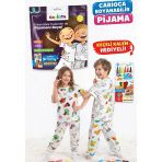 Carioca Boyanabilir Pijama 4-5 Yaş -Keçeli Kalem Hediyeli