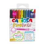 Carioca Fınelıner İnce Uçlu Keçeli Kalem 30'Lu