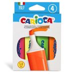 Carioca Fosforlu 4'lü İşaretleme Kalemi