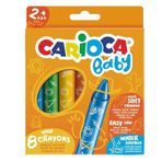 Carioca Jumbo Bebek Yumuşak 8 Renk Pastel Boya
