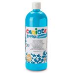 Carioca KO030-18 1000 ml Plastik Şişede Açık Mavi Tempera Boya