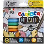 Carioca Metalik Keçeli Kalem 6' - Standart