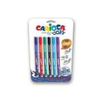 Carioca Oops Silinebilir Tükenmez Kalem 0,7 Mm 6 Renk 43037 Blister - Çok Renkli