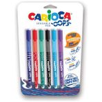 Carioca Oops Silinebilir Tükenmez Kalem 6!lı
