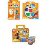 Carioca Parmak Boya - 6'lı Keçeli Kalem - 6'lı Teddy Pastel Boya