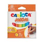 Carıoca Pastel Boya Kalemı Fosforlu 8Lı