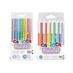 Carioca Pastel Renkler Keçeli Kalemler Ve İşaretleme Kalemleri 2li Set