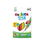Carioca Tita Altıgen Jumbo Kuru Boya Kalemi 12’li 42789