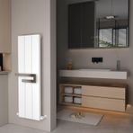 Carisa Elvino Bath Alüminyum Havlupan Modern Tasarım Beyaz 120 x 37 cm