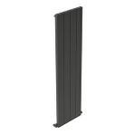 Carisa Elvino Dikey Alüminyum Radyatör Modern Tasarım Koyu Gri 180x49,5 Cm