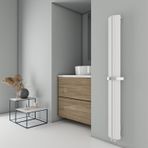 Carisa Nixie Bath Alüminyum Havlupan Modern Tasarım Beyaz 180 x 20,5 cm