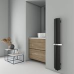 Carisa Nixie Bath Alüminyum Havlupan Modern Tasarım Siyah 150 x 20,5 cm