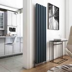 Carisa Odessa 180x55 cm Kumlu Antrasit Alüminyum Radyatör