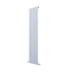 Carisa Plata Dikey Alüminyum Radyatör Modern Tasarım Beyaz 180x42 Cm