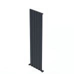 Carisa Step Dikey Alüminyum Radyatör Modern Tasarım Antrasit 180x47 Cm