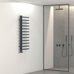 Carisa Terra L Alüminyum Havlupan Modern Tasarım Antrasit 120x50 Cm