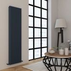 Carisa Tubulous 180x45 cm Kumlu Antrasit Alüminyum Radyatör