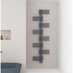 Carisa Unico Alüminyum Havlupan Modern Tasarım Antrasit 174x50 Cm