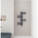 Carisa Unico Alüminyum Havlupan Modern Tasarım Antrasit 85,2x50 Cm