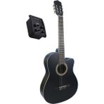 Carissa CG-39C Siyah Elektro Klasik Gitar