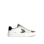 Cariuma 411301W85W-SALVAS Leather Leopard Beyaz-Çok Renkli Kadın Spor Ayakkabı