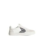 Cariuma CATIBA PRO Low Suede Beyaz - Siyah Süet Günlük Spor Ayakkabı, 45, 5003234912, Beyaz - Siyah, Erkek