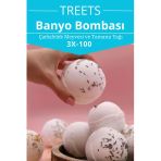 Çarkıfelek Meyvesi Banyo Topu Manikür ve Pedikür Boy, Nem Bombası, Banyo Bombası 3 Adet 100 Gr.