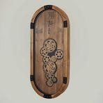Çarklı Duvar Saati (80x34x8 cm)