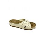 Carlaverde 5990-22 Anatomik Beyaz Fashion Kadın Terlik