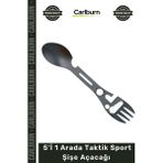 Carlburn #açacak Outdoor Kamp 2'li Paket Pskook 5'i 1 Arada Taktik Sport Şişe Açacağı Kombinasyonu - Çok Renkli - Tek Ebat