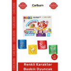 Carlburn #Oyuncak Parlak Renkli Komik Tasarım Dayanıklı Motor Gelişimi Odaklı Çizgi Karakter Baskılı Oyuncak