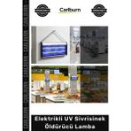 Carlburn Özel Üretim 2200V 365NM Profesyonel Sinek Kovucu Haşere Tuzak Elektrikli Uv Sivrisinek Öldürücü Lamba - Tek Ebat