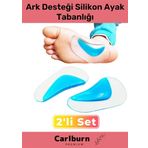 Carlburn Özel Üretim Anatomik Boşluk Doldurucu Jel Düz Tabanlık Ark Desteği Silikon Ayak Tabanlığı