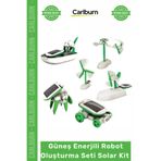 Carlburn Özel Üretim Eğitici STEM Robotik Hobi Solar Güneş Enerjili Robot Oluşturma Seti Solar Kit 6 in 1