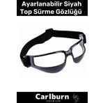 Carlburn Özel Üretim Iyi Top Kontrolü Ayarlanabilir Basketbol Dripling Court Vision Top Sürme Siyah Gözlüğü