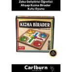 Carlburn Premium Eğitici Zeka Geliştirici Öğretici Eğlence Aile Parti Ahşap Kızma Birader Kutu Oyunu