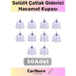 Carlburn Premium Series Çatlak Vakumlu 6 Numara Hacamat Kupası 50 Adet