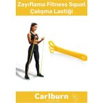 Carlburn Profesyonel Orta Sert Fitness Squat Çalışma Lastiği Jimnastik Spor Aerobik Direnç Bant