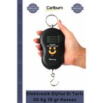 Carlburn #Tartı Işıklı LCD Ekran Gülenyüz Elektronik Dijital El Kantarı 50 Kg Terazi Tartı 10 gr Hassas