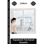 Carlburn #tülsineklik 125X75 cm Ince Dokulu Tül Pratik Montaj Pencere Kapı Uyumlu Yapışkanlı Tek Kanat Sineklik - Tek Ebat