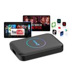 CarlinKit Kablosuz CarPlay Adaptörü Ai Kutusu (LITE). Kullanımı kolay, tak ve çalıştır. Kablolu Kablosuz'a dönüştürür. Netflix, YouTube, TikTok, vb. Uyumlu Android Sistemi ve CarPlay ve Android Auto.