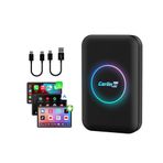 CarlinKit Tbox Lite kablosuz ai kutusu, RAM 2G+ROM 32G, CarPlay ve Android Oto, Destek Kablosuz CarPlay ve Kablosuz Android Oto, Youtube, Waze, Spotify ile bir araba...