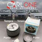 Carlone Fiat Tipo-Tempra-Punto Uyumlu Spor Sabit Direksiyon Göbeği Momo Tip - Siyah