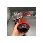 carlone Performans Artırıcı Spor Açık Hava Filtresi 6.35cm Kırmızı Renk Dar Stil - Yüksek Performans