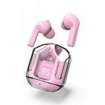 CARLOTA Bluetooth Kulaklık Kadın Erkek ios Android Uyumlu Dokunmatik Stereo Şeffaf LED Ekran Extra Bass TWS