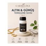 CARMELİNA 100ml Altın ve Gümüş Parlatma ve temizleme Sıvısı DEJAVU